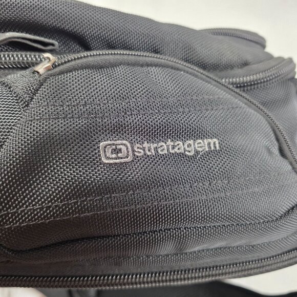 Ogio Stratagem Black Backpack Travel School Casual Outdoors Camping Work Wear - Picture 4 of 16